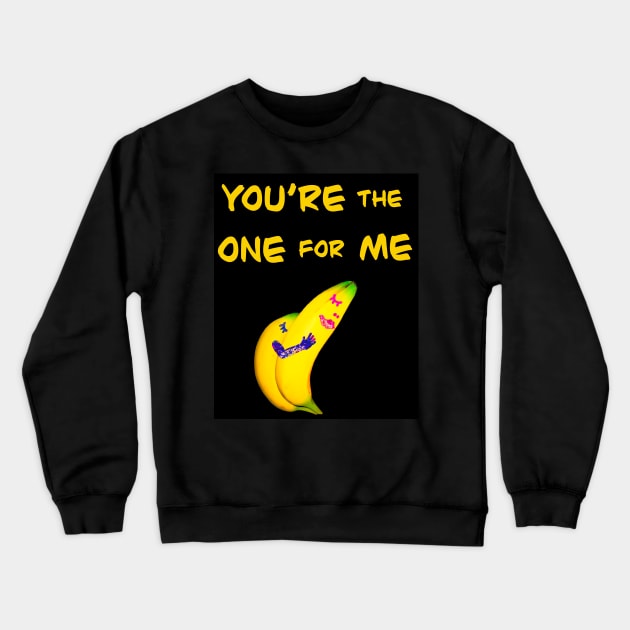 The Best Valentine’s Day Gift ideas 2022, Valentine Cuddle snuggle bananas. Bananas cuddling while sleeping, Valentine’s Day box idea,  Valentine’s day Crewneck Sweatshirt by Artonmytee